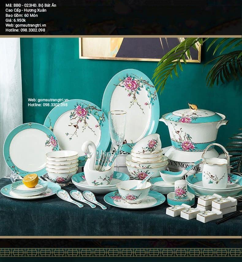 BỘ BÁT ĂN CAO CẤP – HƯƠNG XUÂN